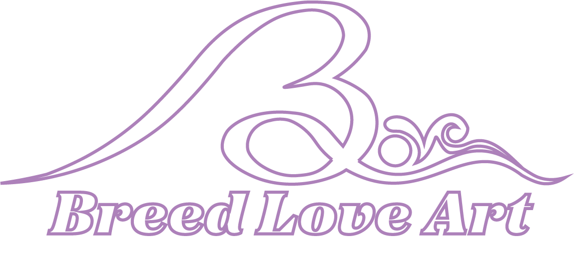 Breed Love Art (Completed) logo for clear