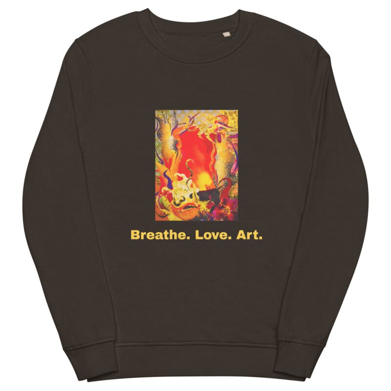 Unisex organic sweatshirt - Image 3