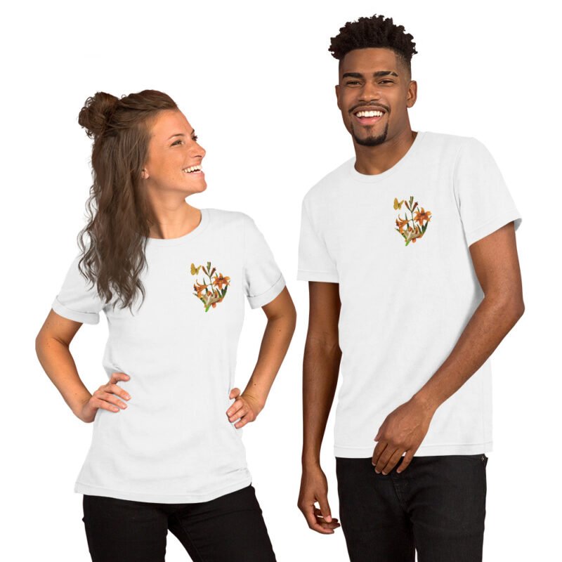 Electric Flowers - Unisex T-shirt - Image 2