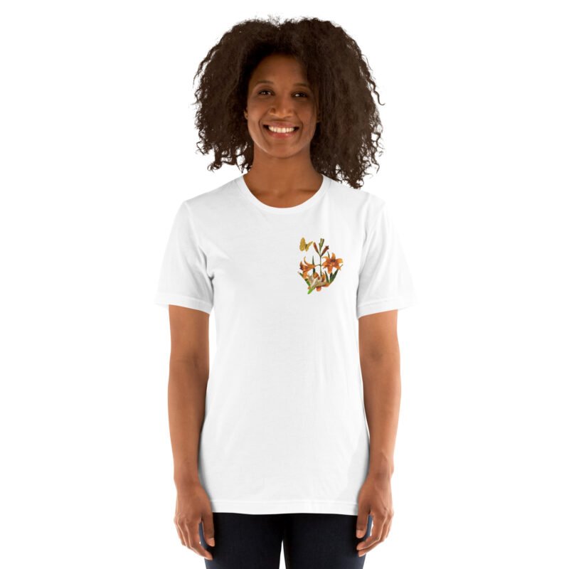 Electric Flowers - Unisex T-shirt - Image 3